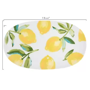 3R Studios Platter with Lemon Images