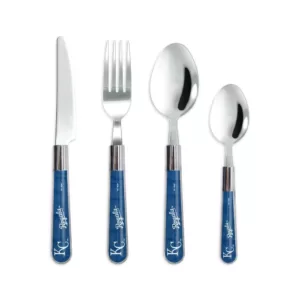 sportsvault MLB 16-Piece Kansas City Royals Flatware Set (Service for 4)