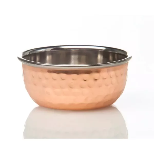 Abigails Element Collection, Hammered Copper Condiment Bowl