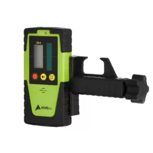 AdirPro Green Beam Universal Laser Detector with Mounting Bracket