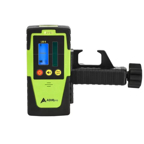 AdirPro Green Beam Universal Laser Detector with Mounting Bracket