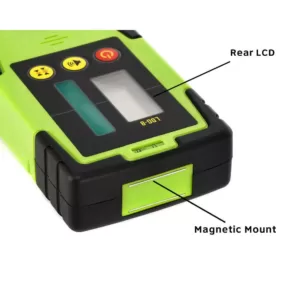 AdirPro Green Beam Universal Laser Detector with Mounting Bracket