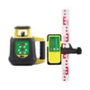 AdirPro 1650 ft. Green Beam Self leveling Rotary Laser Level with Receiver and Remote (5-Piece)