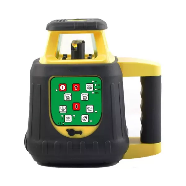 AdirPro 1650 ft. Green Beam Self leveling Rotary Laser Level with Receiver and Remote (5-Piece)