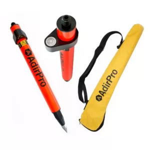 AdirPro 1.28 in. Mini Stakeout Pole, Fluorescent Orange