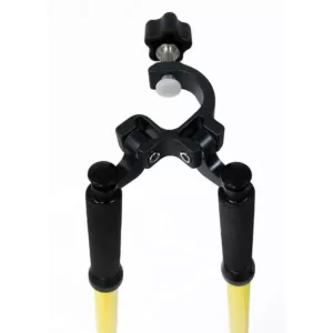 AdirPro Aluminum Prism Pole Bipod in Yellow