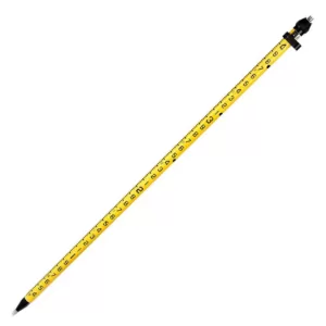 AdirPro 6 ft. 2 m 10ths Graduation Aluminum 3-Position Snap-Lock Rover Telescoping Rod Pole in Yellow