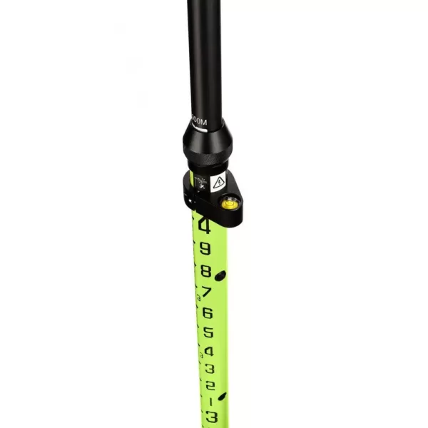 AdirPro 6 ft. 2 m 10ths Graduation Aluminum 3-Position Snap-Lock Telescoping Rod Rover Rod Pole in Green