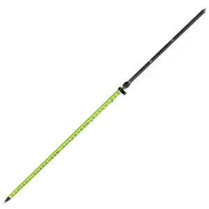 AdirPro 6 ft. 2 m 10ths Graduation Aluminum 3-Position Snap-Lock Telescoping Rod Rover Rod Pole in Green