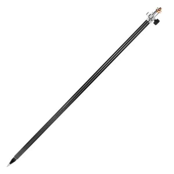 AdirPro 8.5 ft. Dual Graduations Carbon Fiber Prism Pole with Adjustable Tip