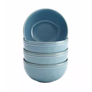 Rachael Ray Cucina 16-Piece Agave Blue Dinnerware Set