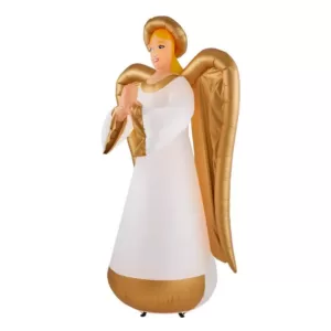 Airblown 8 ft. Inflatable Fuzzy Luxe Angel