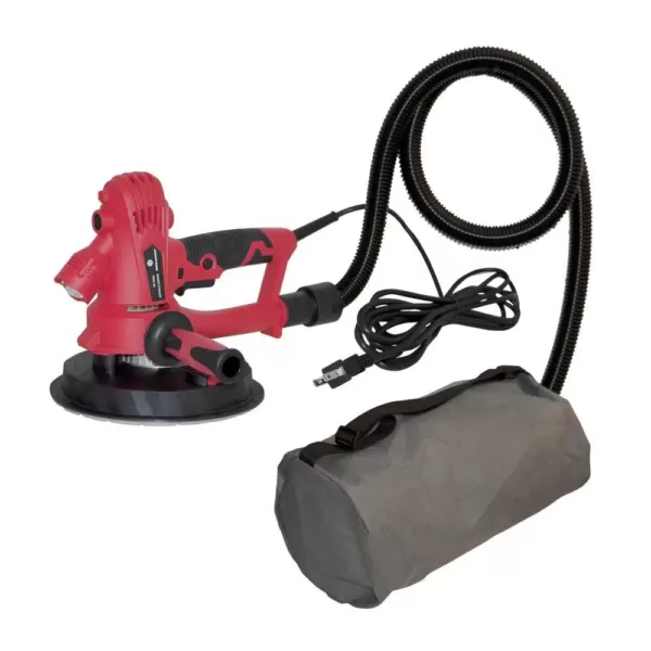 ALEKO 800-Watt Electric Variable Speed Drywall Sander with Vacuum and LED Light