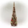 Alpine Corporation 20 in. Tall Rustic Pinecone Christmas Tree Decor