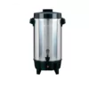 West Bend 30-Cup Polished Aluminum Silver with Quick Brewing Coffee Urn with Automatic Temperature Control Large Capacity