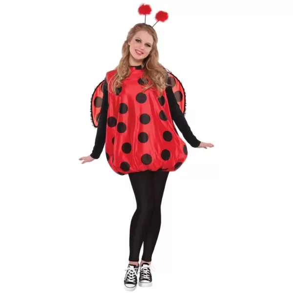 Amscan Womens Darling Ladybug Halloween Costume Standard