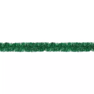 Amscan 9 ft. Green Tinsel Boa Garland (2-Pack)