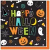 Amscan 6.5 in. x 6.5 in. Paper Halloween Friends Lunch Napkins