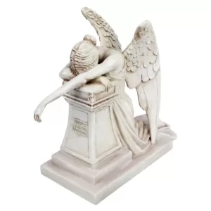 Design Toscano 7.5 in. H Angel of Grief Monument Desktop Statue