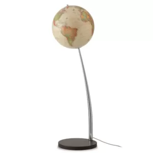 Waypoint Geographic Vertigo 15 in. Antique Oceans Illuminated Floor Standing Globe