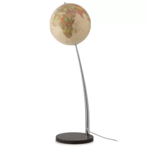 Waypoint Geographic Vertigo 15 in. Antique Oceans Illuminated Floor Standing Globe