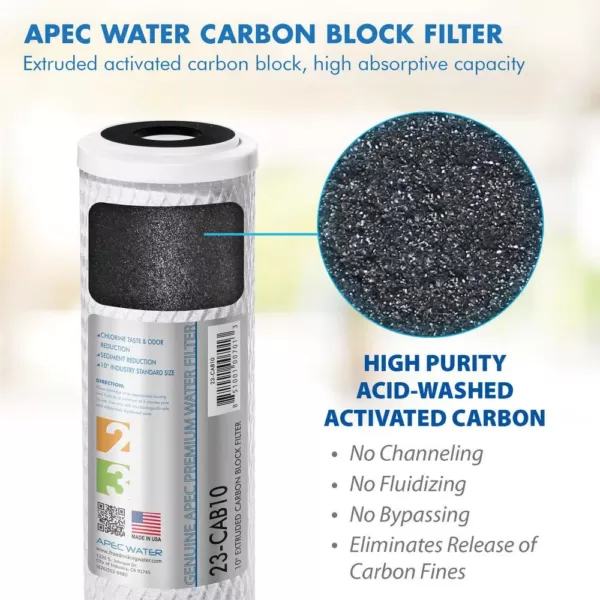 APEC Water Systems Ultimate 10 in. Carbon Replacement Filter