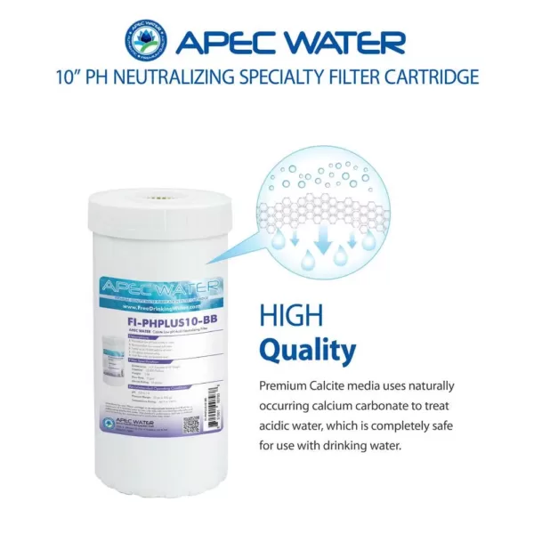 APEC Water Systems 10 in. Big Blue Specialty Calcite Low pH Neutralizing Replacement Water Filter Cartridge