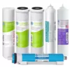 APEC Water Systems Essence Complete Replacement Filter Set for ROES-PHUV75 pH Enhanced UV Sanitizing 7-Stages RO Water System