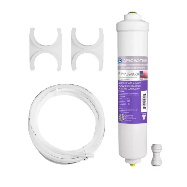 APEC Water Systems Ultimate 10 in. Calcium Carbonate Alkaline Filter Kit with 3/8 in. Quick Connect