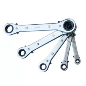 Apollo Metric Ratcheting Wrench Set (5-Piece)