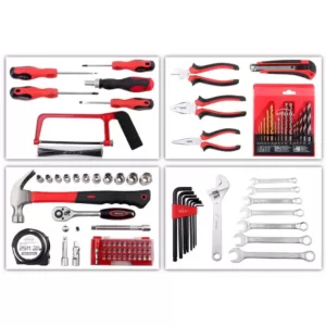 Apollo Deluxe General Tool Kit in Aluminum Case (96-Piece)