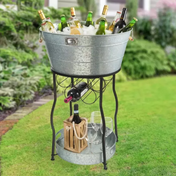 Artland Oasis Galvanized XL Party Station