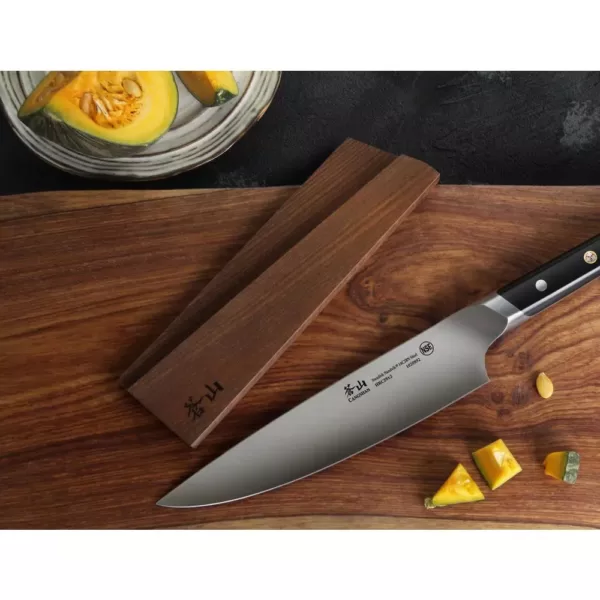 Cangshan Solid Ash Wood Magnetic Knife Sheath Only for 8 in. Chef's Knife