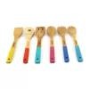 BergHOFF CooknCo Multi-Color Bamboo Utensil (Set of 6)