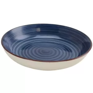 Gibson Home 12.05 oz. Assorted Colors Stoneware Pasta Bowls (4-Piece)