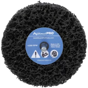 Avanti Pro 4 in. x 1 in. Non-Woven Drill Mount Quick-Strip Disc