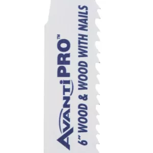 Avanti Pro Wood and Metal Cutting Reciprocating Saw Blade Set (13-Piece)