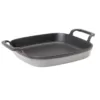 Bayou Classic 8 In. Enameled Weathered Gray Baking Dish