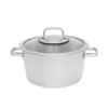 BergHOFF Essentials Manhattan 8.8 qt. Stainless Steel Stock Pot with Glass Lid