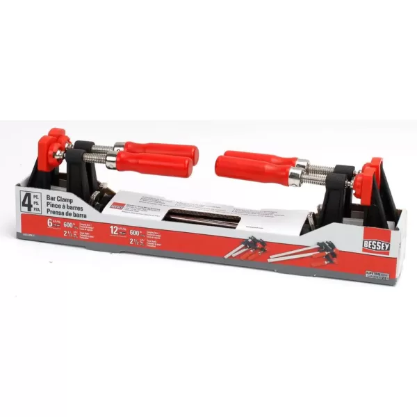 BESSEY Clutch Clamp Set (4-Piece)