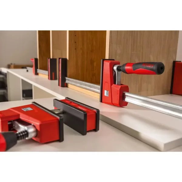 BESSEY 24 in. K Body REVOlution (KRE) Parallel Clamp with Composite Plastic Handle and 3-3 4 in. Throat Depth