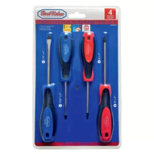 Best Value Screwdriver Set (4-Piece)