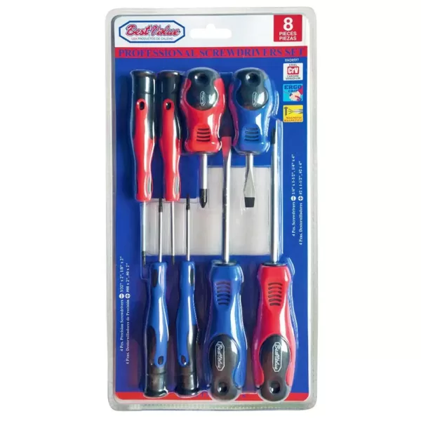 Best Value Screwdriver Set (8-Piece)