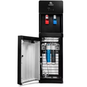 Avalon Self-Cleaning Touchless Bottle-Less Water Cooler Dispenser with Hot/Cold Water, Child Lock, NSF/UL/ENERGY STAR, Black