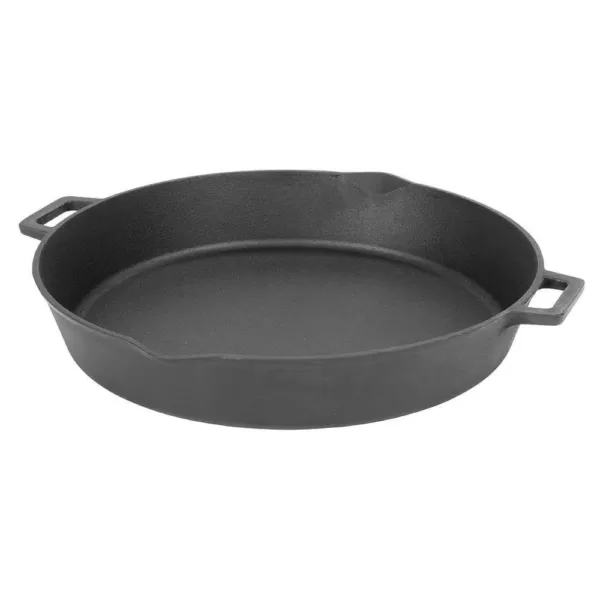 Bayou Classic 16 in. Cast Iron Skillet in Black