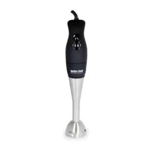 Better Chef 2-Speed Black Hand Mixer with Comfort Handle