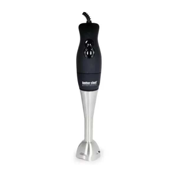 Better Chef 2-Speed Black Hand Mixer with Comfort Handle