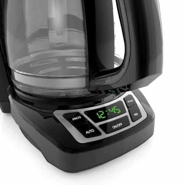 BLACK+DECKER 12-Cup Black Programmable Coffeemaker