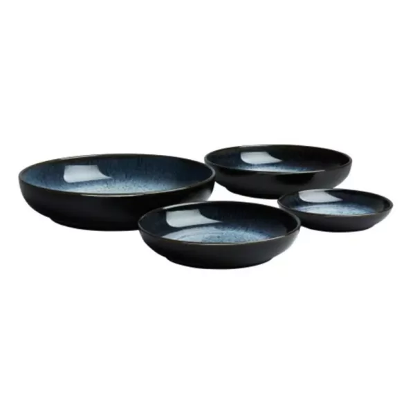 Denby Halo 4-Piece Nesting Bowl Set