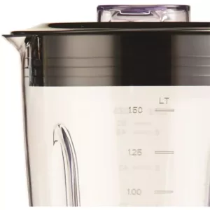 Brentwood Appliances 50 oz. 12-Speed White Electric Blender with Plastic Jar